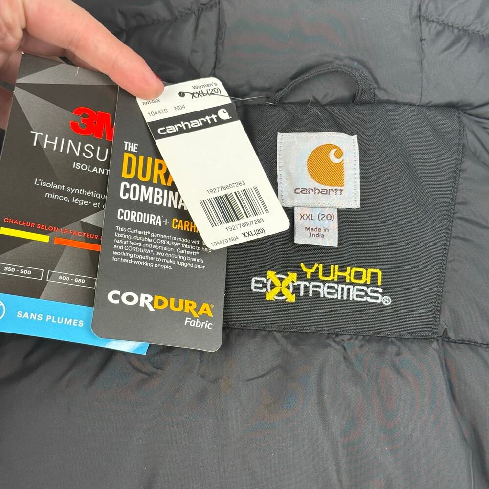 Carhartt Yukon Extremes Insulated Weatherproof Parka Womens Plus Size Coat NEW - Picture 15 of 16